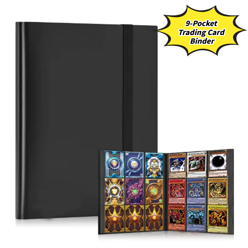 Pokemon Binder Card - Binder Kartu Perdagangan 9 Kantong Kapasitas