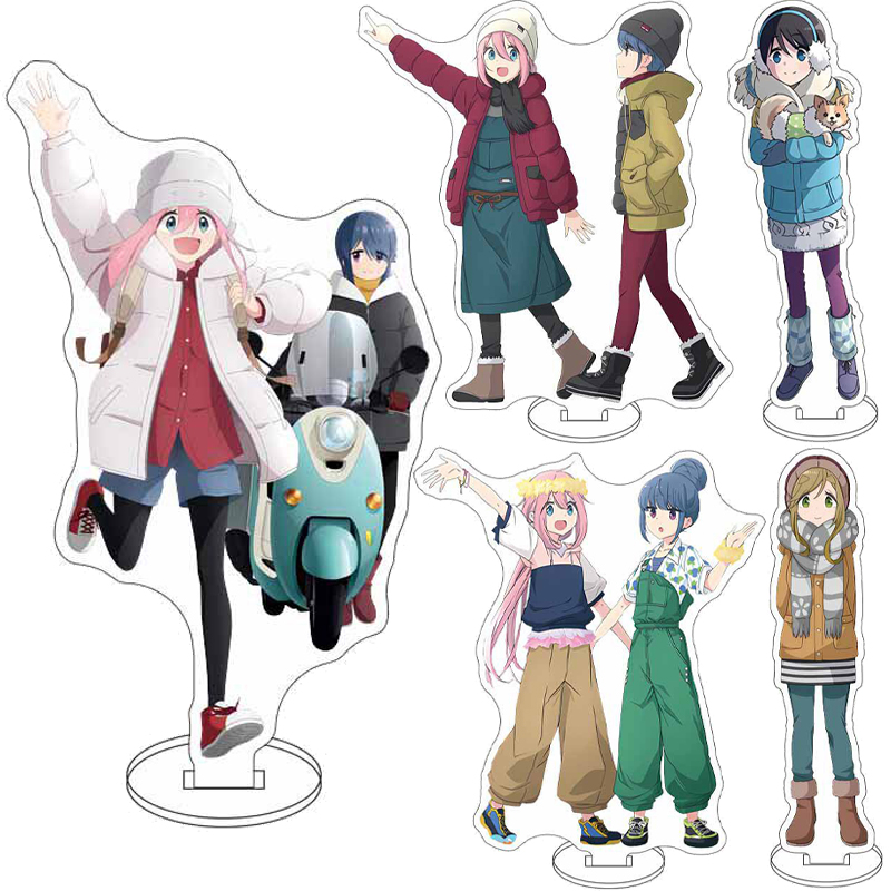 Figma Stand Set - 16CM Anime ‌ Figur Yuru Camp