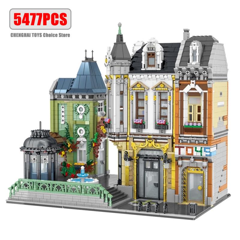 Lego Set Creator - 5477 buah set tampilan jalan dorong