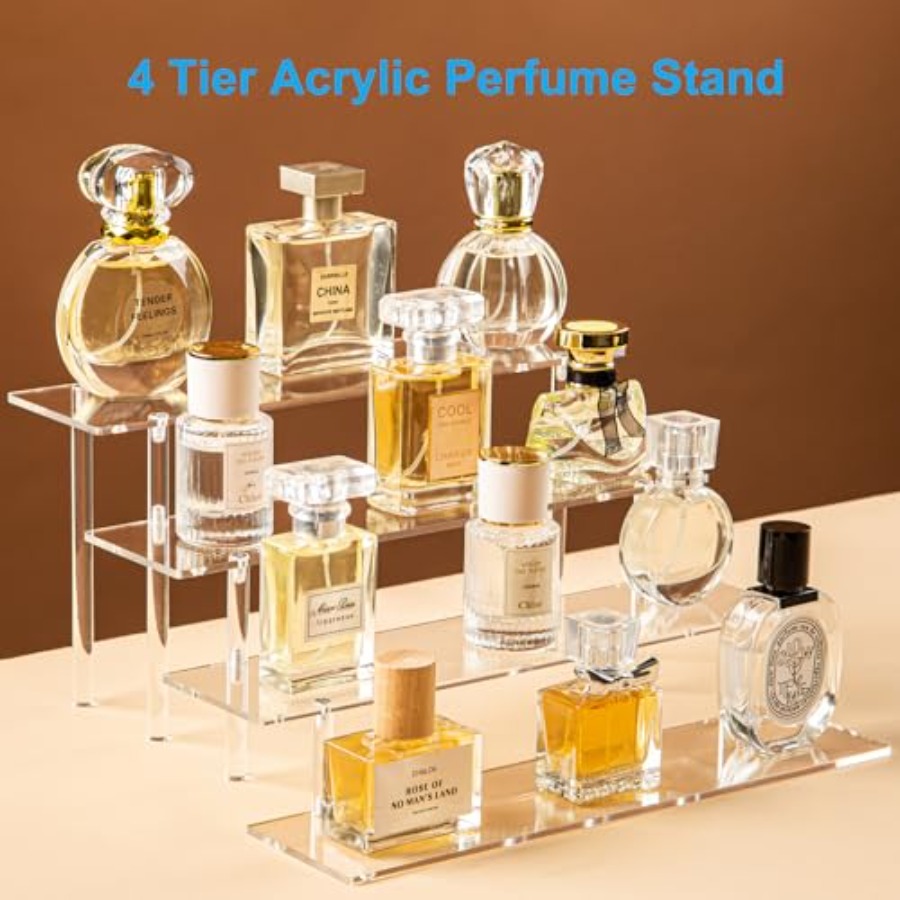 Rak Penyimpanan Parfum Akrilik - Pop Display Shelf ulasan dan harga