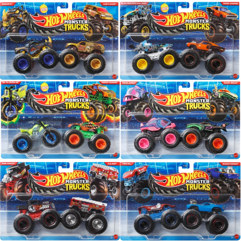 2026 Hot Wheels Monster Trucks - Hot Wheels Car Monster Trucks ulasan dan harga
